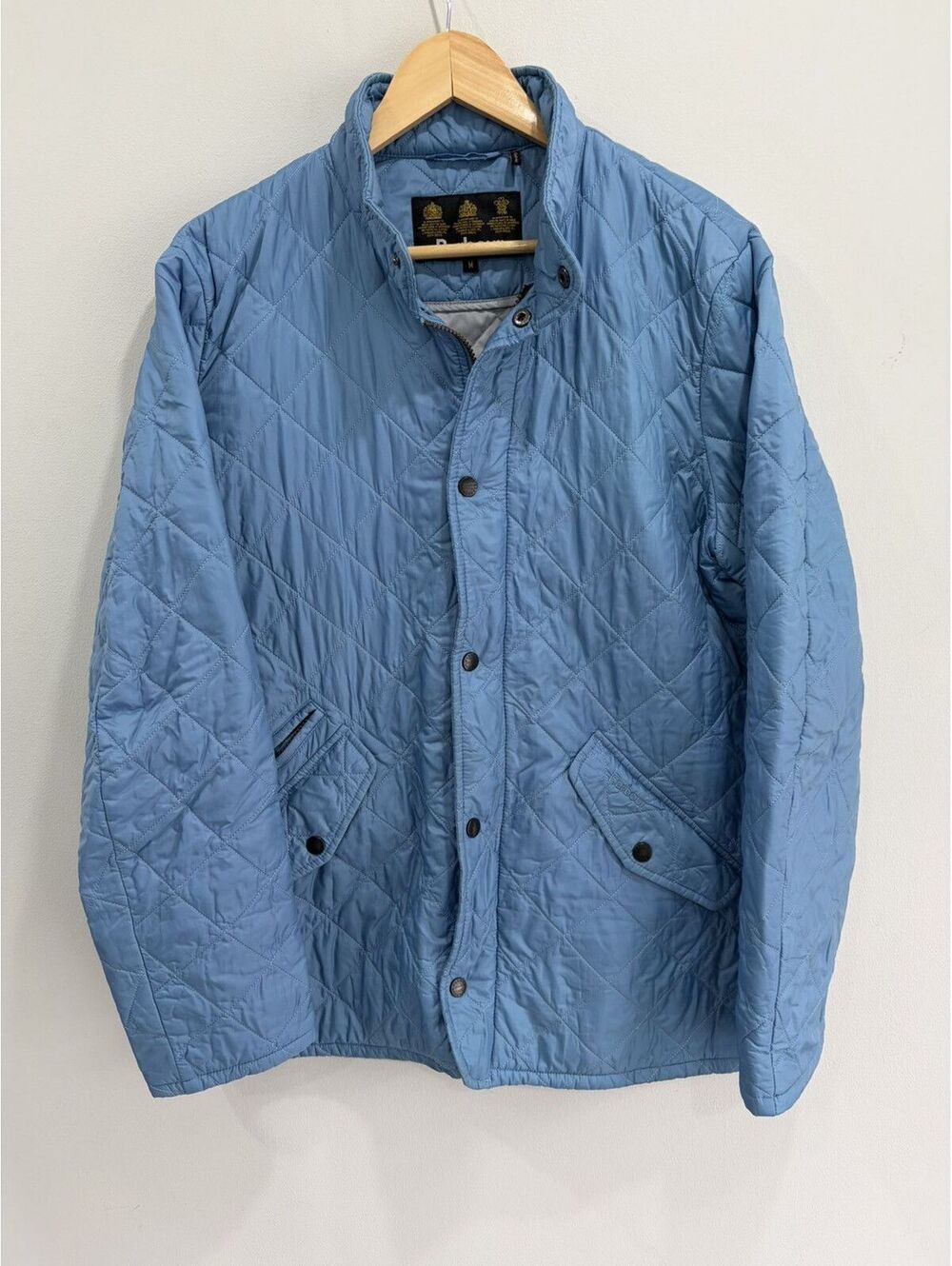 Womens Barbour Quilted Jacket zip up coat